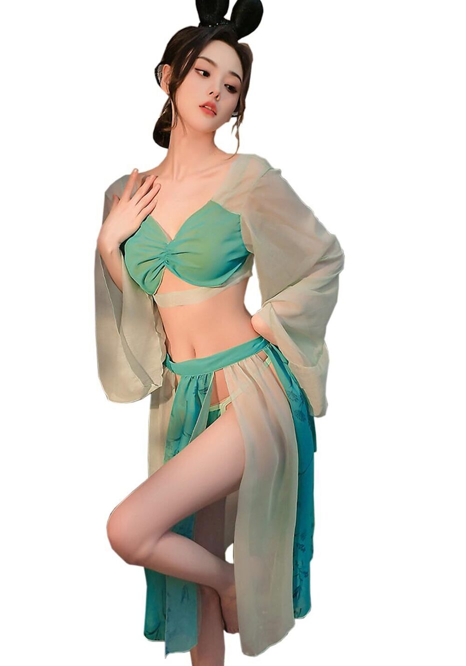 1088 Sexy Cosplay Cheongsam Lingeries Anime Maid Dress Halloween Egyptian